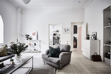An Elegant Swedish Apartment In Shades Of Grey With Images Home