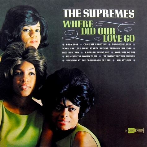 The Supremes Released Where Did Our Love Go 55 Years Ago Today