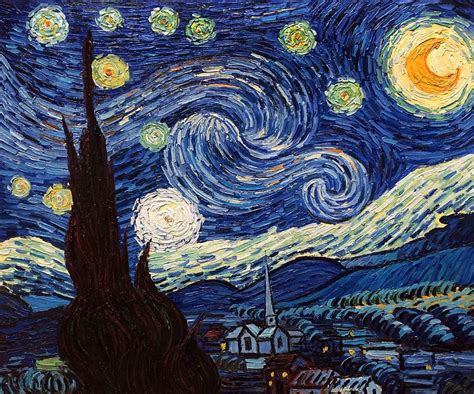 Starry Night Canvas Art And Reproduction Oil Paintings