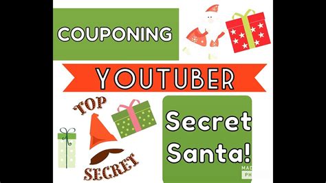 Couponer Secret Santa 2017 Collab Unboxing Youtube