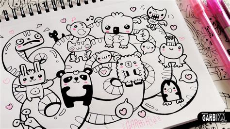 Kawaii Animals For Your Doodles Easy And Kawaii Drawings Imagenes