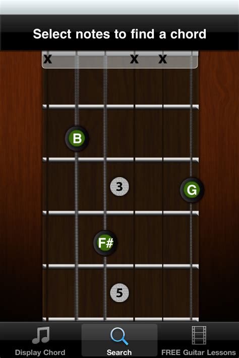 Examples of use in major keys, major chords are found on the i, iv and v (1st, 4th and 5th) degrees. Guitar Jamz Guitar Chord Library Lite App