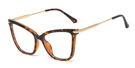 Tr90 Big Cat Eye Glasses Frames Men Women Optical Fashion Computer Gla Hesheonline Square