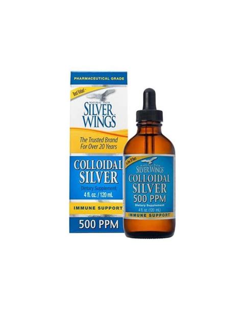 Colloidal Silver 500 Ppm 4 Oz Fresh Start Nutrition