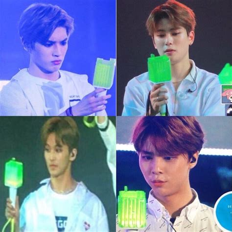 Slt On Twitter Nct S First Reaction To Their Own Lightstick Still Cracks Me Tf Up Like