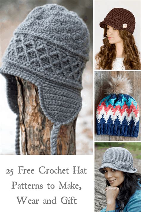 Free Crochet Hat Patterns Love Life Yarn