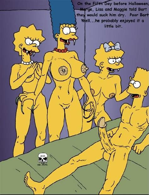 Rule 34 Bart Simpson Female Human Imminent Death Lisa Simpson Maggie Simpson Male Marge
