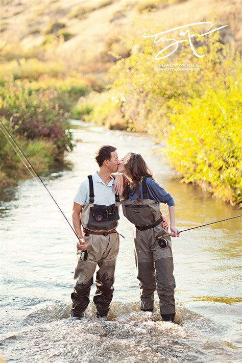 Fly Fishing Montana Couple Engagement And Stuff Pinterest