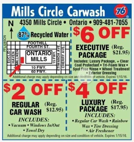 Must present coupon at time of purchase. Car wash coupon (With images) | Car wash coupons, Car wash ...