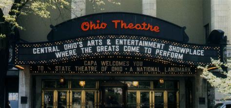 Ohio Theatre Columbus Association For The Performing Arts