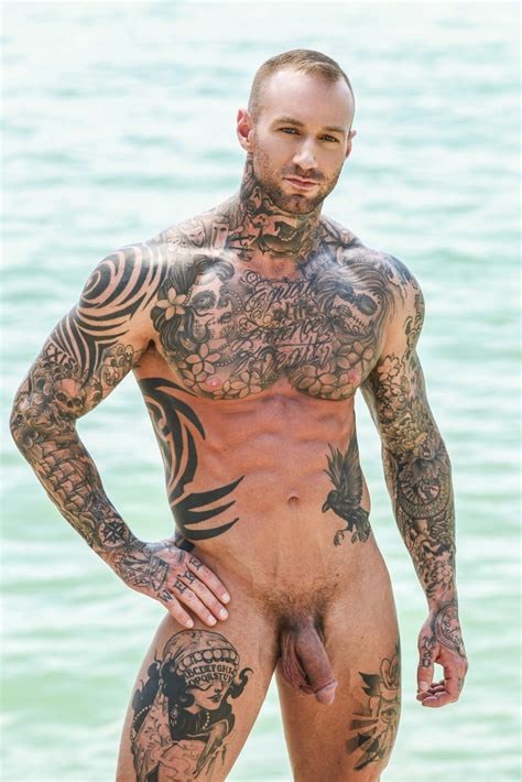 The Hottest Male Models Dylan James Nude On The Beach By Lucas