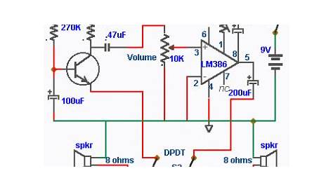 two way intercom circuit diagram