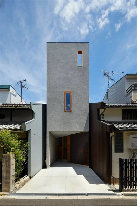 Fujiwaramuro Architects Narrow House In Tezukayama Japan Is Built