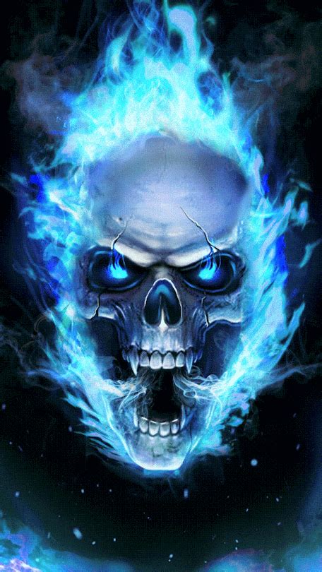 One And Only One Ghost Rider Wallpaper Skull Wallpaper Black Skulls
