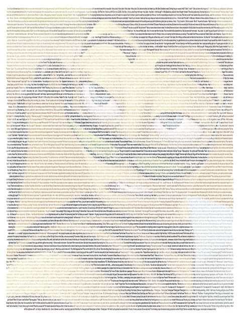 The Entire Bee Movie Script Poster For Sale By Megtalgearsalad
