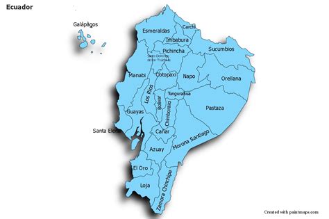 Mapas De Muestra Para Ecuador