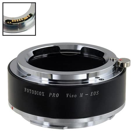 fotodiox pro lens mount adapter compatible with leica m visoflex slr lens to canon eos ef ef s