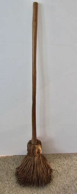 Wonderful Th Century Tall Shaved Floor Broom Art Antiques Michigan