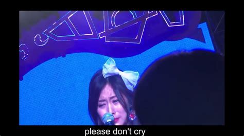Fancam Day 3 180520 Tzuyu Twice 트와이스 Crying At Twiceland Zone