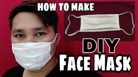 Diy Reusable Face Mask Tutorial How To Sew Face Mask Youtube