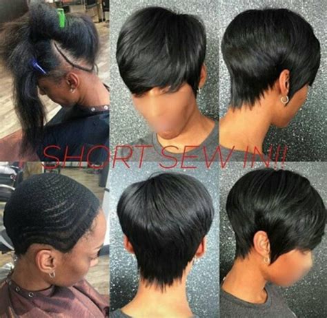 See more ideas about natural hair styles, weave hairstyles, beautiful hair. Nice short sew in @the_rose_affect - Black Hair Information