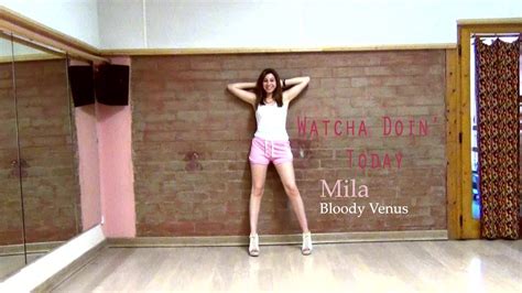 Watcha Doin Today 4minute Dance Cover Mila Youtube