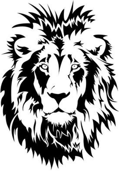 Lion Head Room Decor Vinyl Sticker Decal 300 Etsy