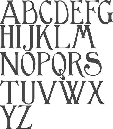 Myfonts Art Nouveau Typefaces