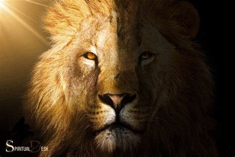 Lion Spiritual Meaning Bible Strength Courage