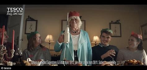 Tesco Launches Its Christmas Ad Campaign Daily Mail Online