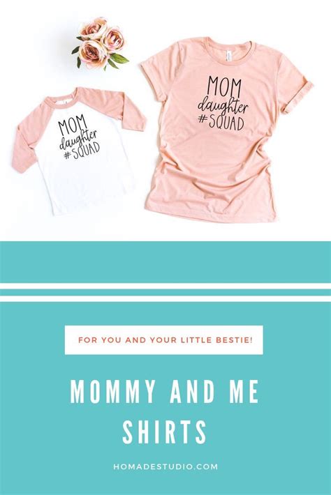 Looking For A T Idea For Mom Surprise Her With These Matching Mommy And Me Matching Shirts