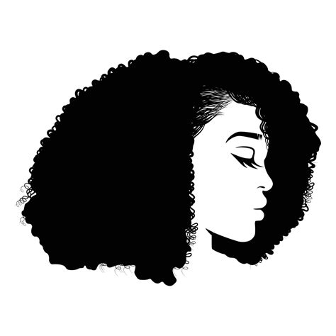 Afro Hair Beauty Logo 7243101 Vector Art At Vecteezy