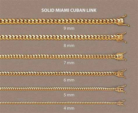 14k Gold Chain Solid Miami Cuban Link Chain 14k Gold Frostnyc