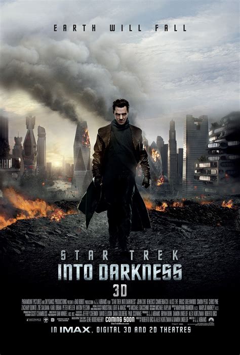 Star Trek Into Darkness New Poster Features Cumberbatch