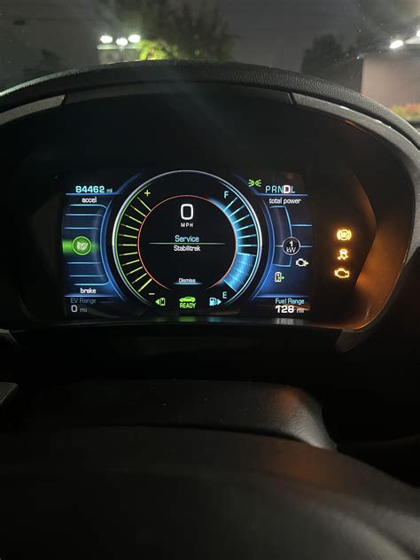 "Service Stabilitrak" message turns on randomly, and then goes away