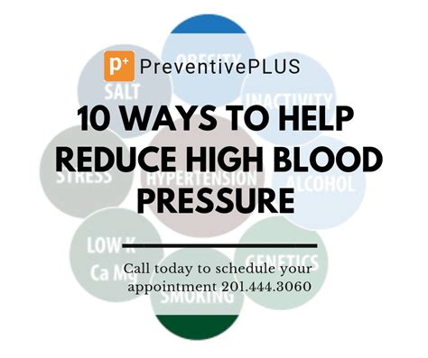 10 Ways To Help Reduce High Blood Pressure Jeffrey S Liva Md Mph
