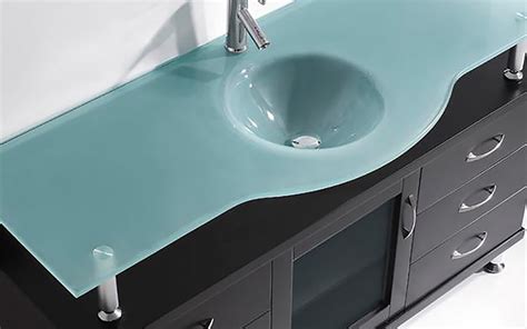These are great for small odds and ends like travel kits, feminine items or extra. How to Choose a Bathroom Vanity Top - The Home Depot