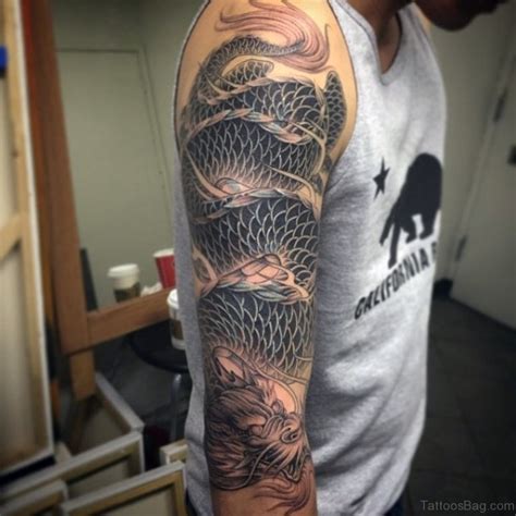 Magnificent Dragon Tattoos On Full Sleeve Tattoo Designs Tattoosbag Com