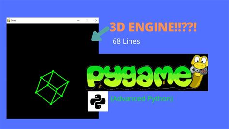 Make A 3d Engine From Scratch In 68 Lines Of Python Using Pygame