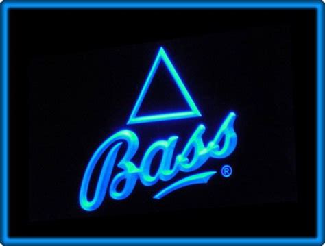 Bass Beer Bar Pub Restaurant Neon Light Sign Cool Bedroom Accessories
