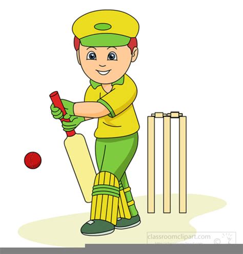 Cricket Game Cliparts Free Images At Vector Clip Art