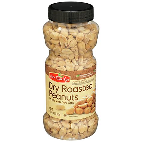 Lightly Salted Dry Roasted Peanuts Buehlers