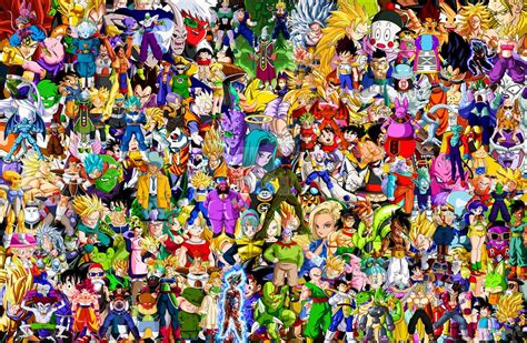 You can take up to 2 support characters into battle, and each of them has a unique set of moves and dragon ball z: Some characters Dragon Ball SUPER Collage by ...