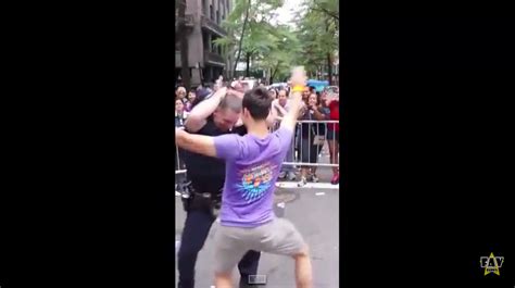 Video Footage Of Nypd Officer Dancing At Gay Pride Parade Goes Viral My Xxx Hot Girl