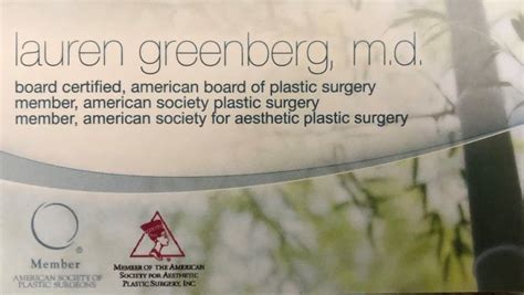 Lauren Greenberg Md Plastic Surgery Home