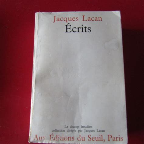 Ecrits By Jacques Lacan 1966 Antonio Pennasilico
