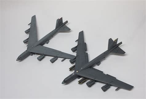 Completed Great Wall Hobby B 52h 1144 And Academy B 52h 1144