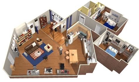 The Big Bang Theory Apartment In 3d Homebyme