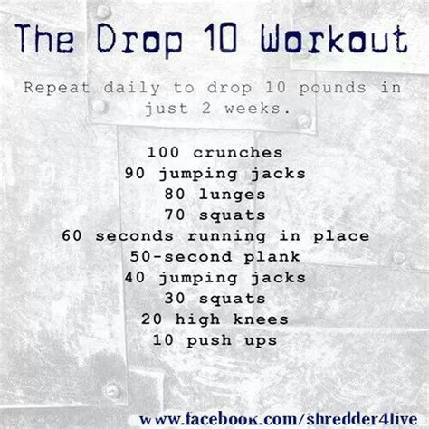 Pin By Stephanie Roseboro On Tone Tones Toned Drop 10 Workout Easy