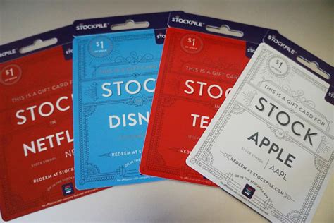 You can even buy stock as a gift card with this website/app. Free $5 in Stock From Stockpile